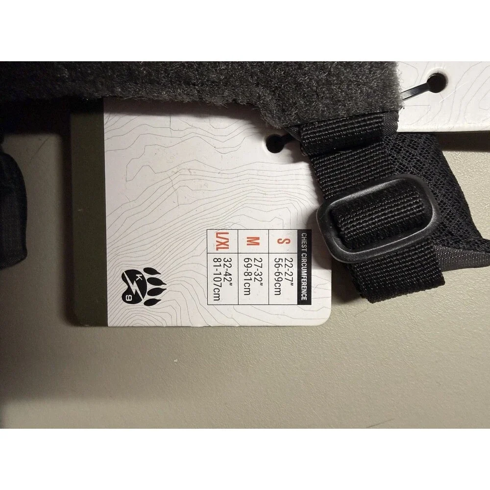 5.11 Tactical K9 Harness Size L/XL Dog Gear Working Canine Vest Black NEW